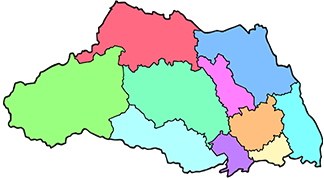 埼玉県の地図